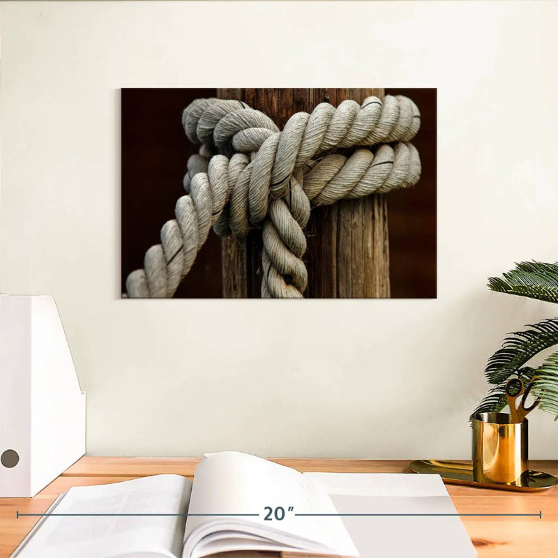 Rope knot i Aletra, H 8 po x l 12 po