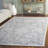 Jardin 758 Hand Tufted Wool/Cotton Floral Rug in Gray/Ivory-761687824