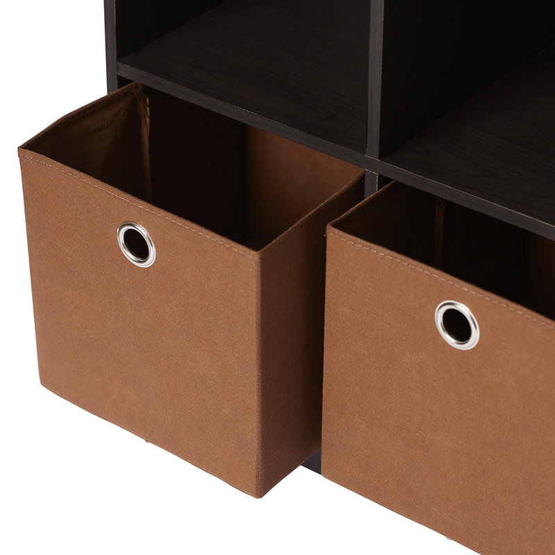 Storage Bookcase, Espresso/Brown