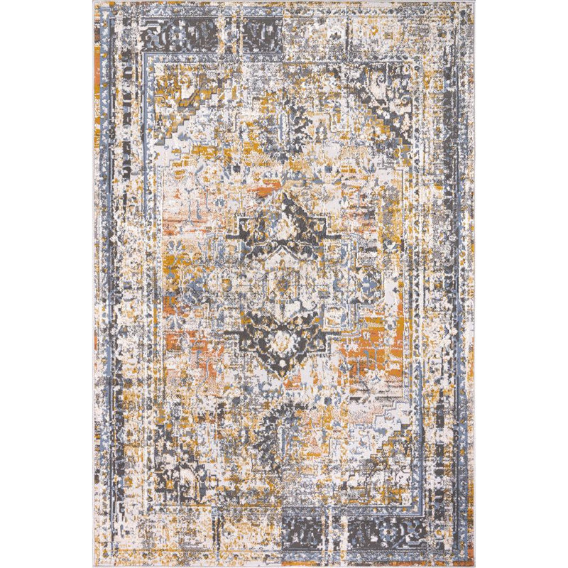 Oriental Indoor Rug, Rectangle 7'7" x 10'2"