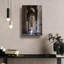 «Paris - Louvre Corridor» par Epic Portfolio, art mural en verre acrylique-1993708427