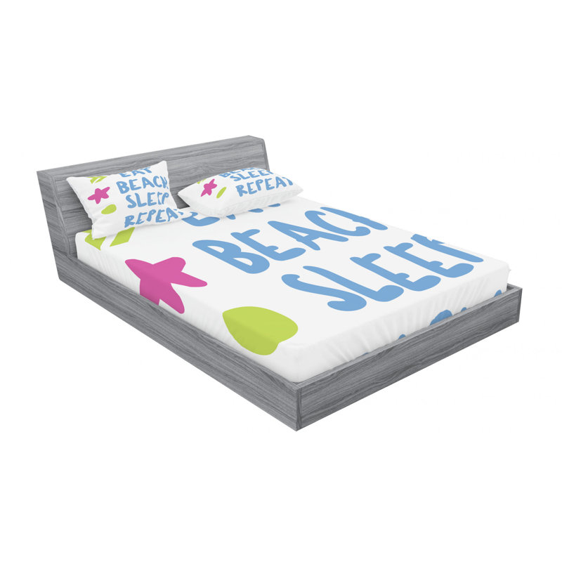 Microfiber Sheet Set, Full Sheet Set with Fitted Sheet