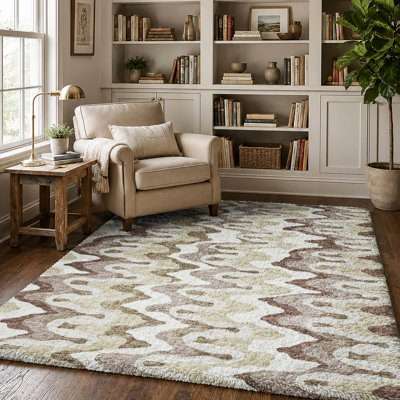 Tapis Dream Shag Waves ADS750 lavable à la machine de qualité supérieure