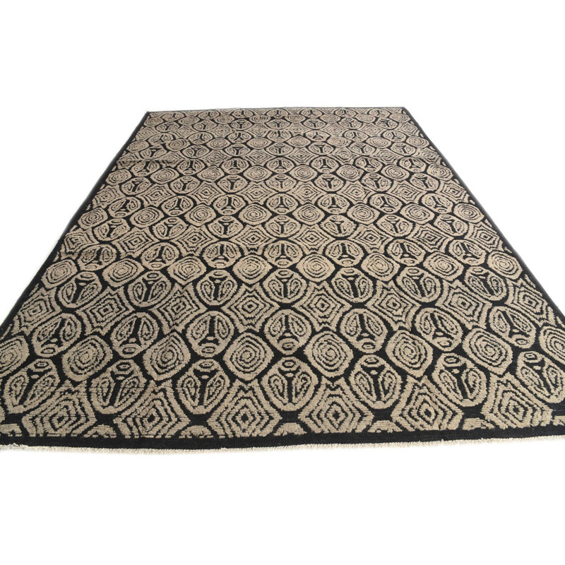 Tapis noir 9x12 Pham