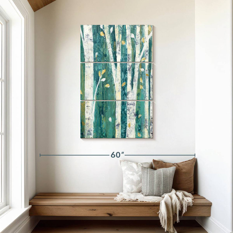 Harnek Birches In Spring II, H 45 po x l 28 po