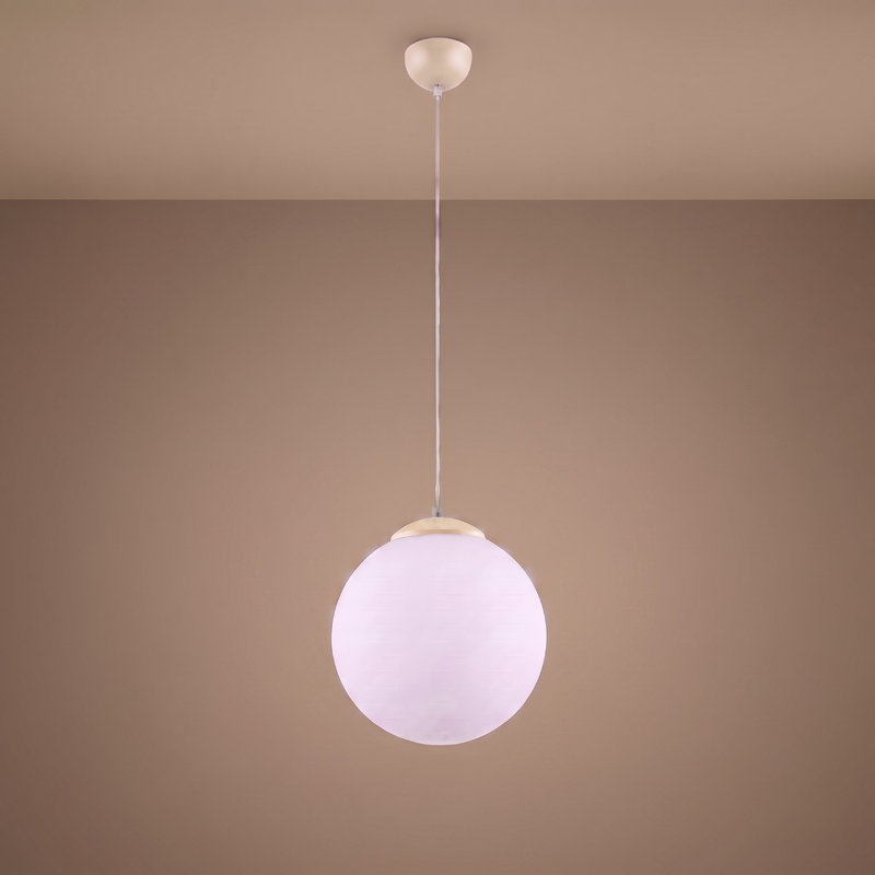 Pendant lamp UGO 20 white, 30x30x120 cm, Beige