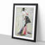 Takigawa of the Ogiya Brothel by Chobunsai Eishi - Picture Frame Art Print-55640821-55640812