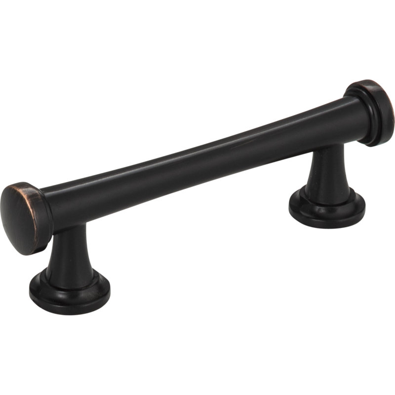 Venetian Bronze 3" Traditional Bar Pull with Mounting Hardware