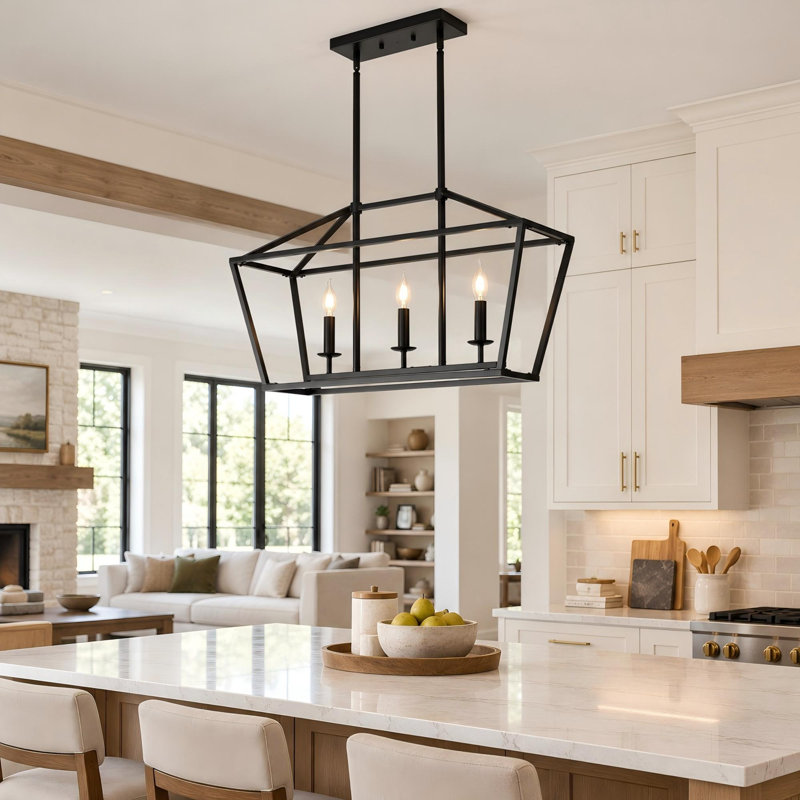 Steel Chandelier, 3