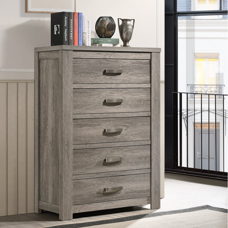 Teme 37 " W 5 - Drawer Dresser