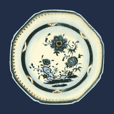 Porcelain Plate II by Vision Studio - Wrapped Canvas Art Prints