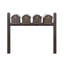 Balmoral Quad Mount Mailbox /w/ Pyramid Caps & Personalized Door Medallion (4 Mailboxes, Quad Mount Post, 4 Medallions)-908774681-909114157