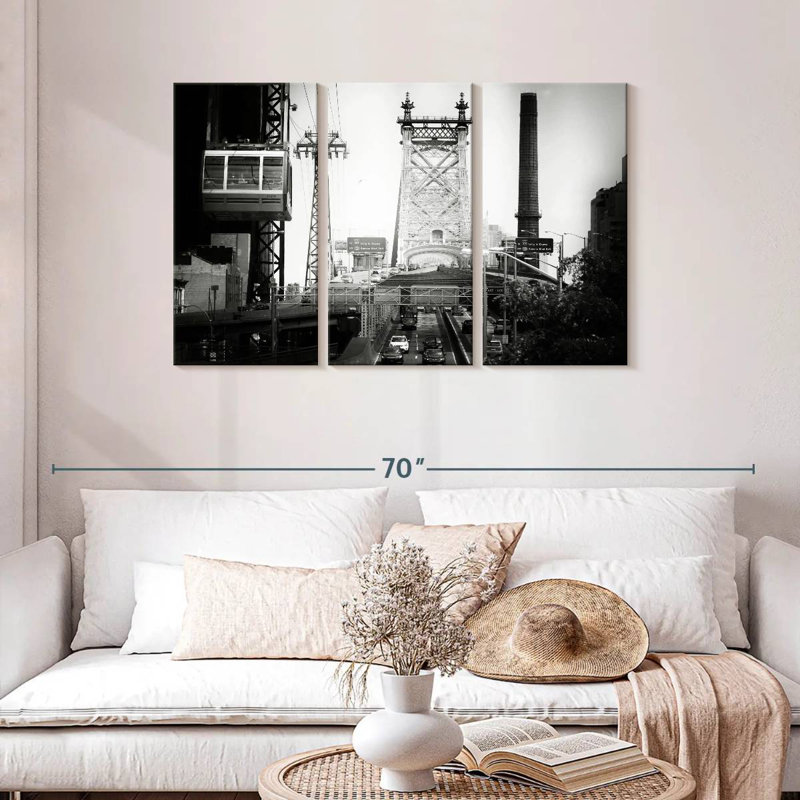 Lilie Queensboro Bridge, H 28 po x l 45 po