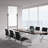 Free Standing Steel Reversible Magnetic Small 2' - 4' Framed Whiteboard-88929064