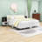 Platform Bed with LED Headboard and Built-in Nightstands-344447586-344447596