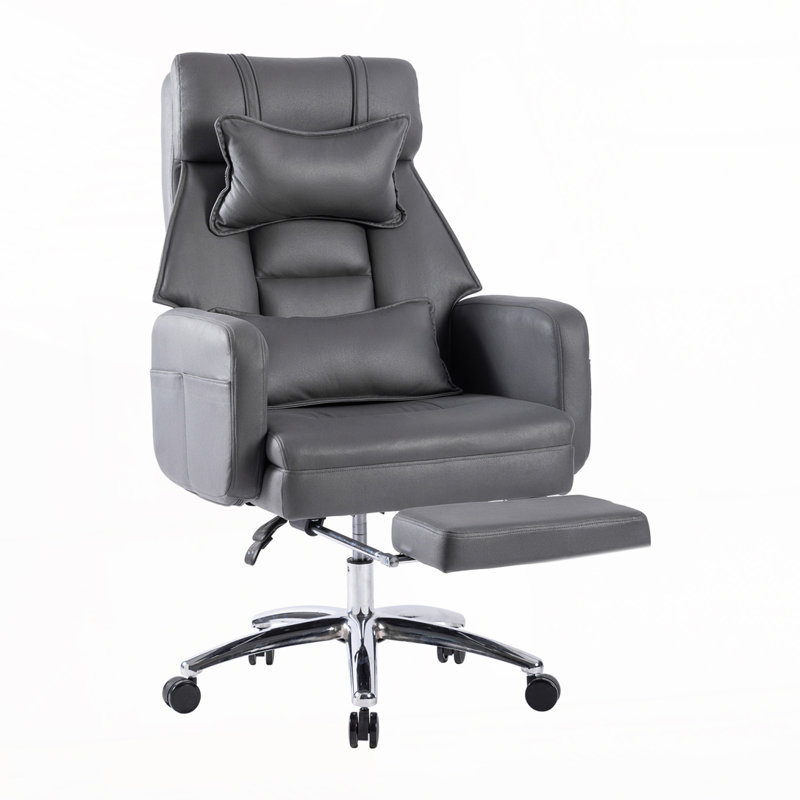 Swivel Ergonomic Office Chair, Dark Gray