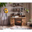 Heerenveen Solid Wood Writing Desk