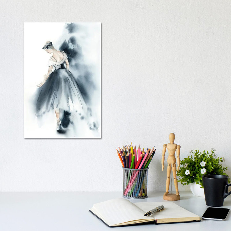 Ballet In Nordic Blue V by Sophie Rodionov - No Frame Gallery-Wrapped Canvas Giclée on Canvas
