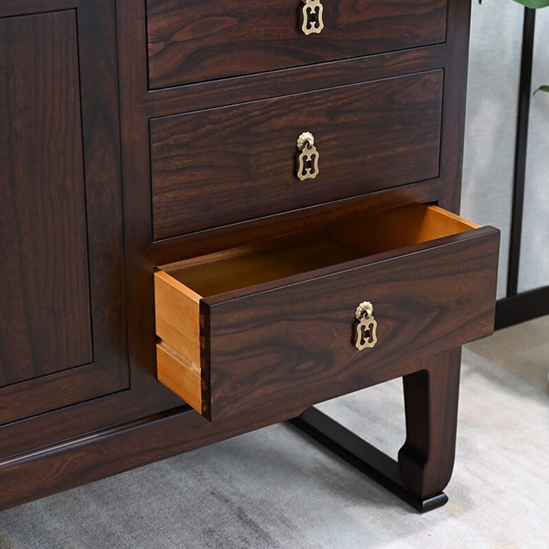 Buffet luxueux rétro de style chinois