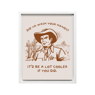 Le brun vous a lavé les mains