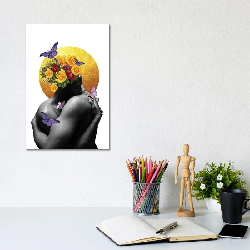 Powerful III by Kiki C Landon - Wrapped Canvas Print, 30.48cm H x 20.32cm W x 1.91cm D