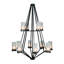 Rustic Lodge 12 - Light Chandelier