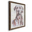 «Sitting Dog I», peinture sur toile encadrée-261148103-261148096