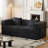 72.4 Inch Convertible Sofa Bed, Corduroy Fabric Sofa With Two Side Storage Pockets And Two Cushions, Comfortable Folding Sofa Bed For Living Room, Bedroom And Study, Carpeted Sofa.-1277832091