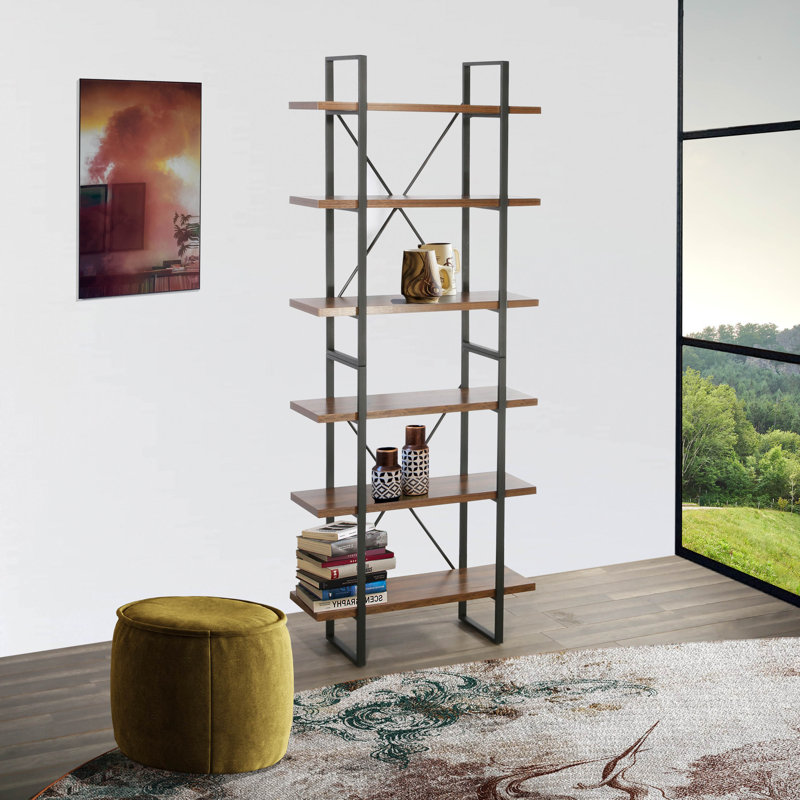 Étagère à livres H 85,83 po x l 35 po