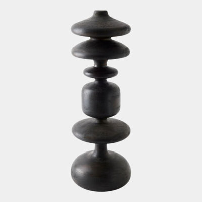 Romain Totem-Gray 31"H x 11"W x 11"D Decorative Sculpture