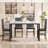 Janece 5 - Piece Dining Set with Velvet Upholstered Dining Chairs-1723959340-1692323360