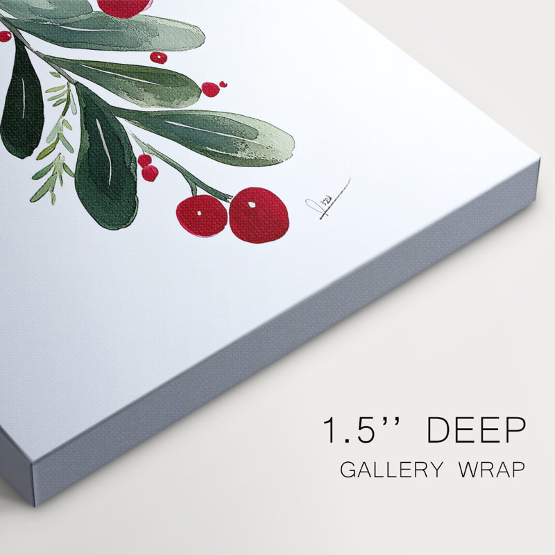 Christmas Holiday Art - Gallery Wrapped Canvas XII, 27" H x 18" W