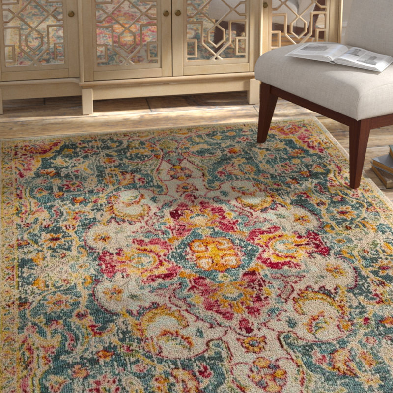 Donnerson 100 Performance Oriental Rug, Rectangle 4' x 6'