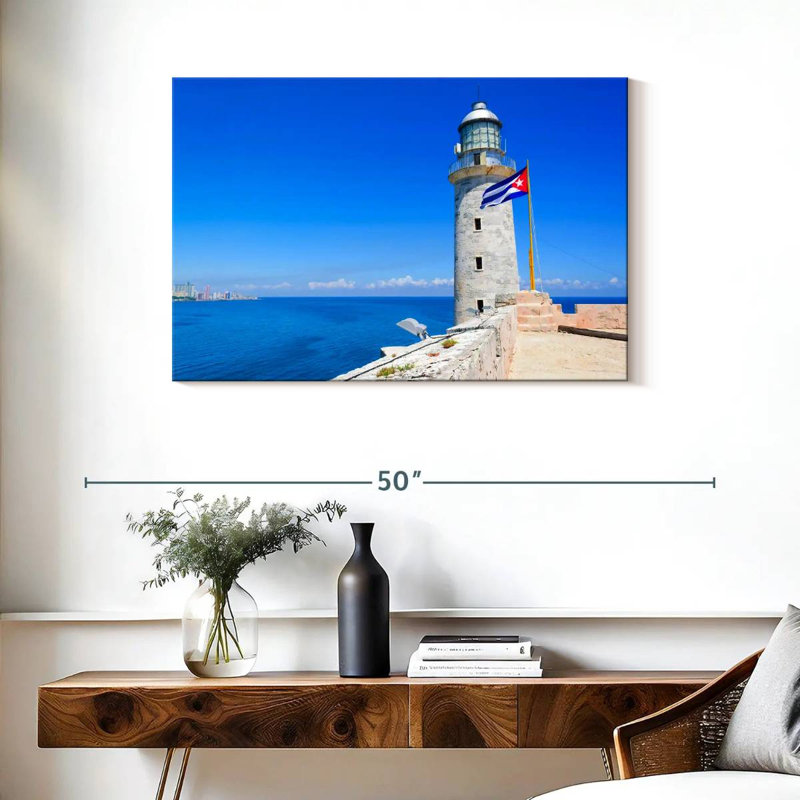 Phare de Lilie El Morro, H 24 po x l 36 po