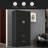 Tall Bathroom Storage Cabinet, Cabinet With Two Doors And Drawers, Adjustable Shelf, MDF Board-713852274