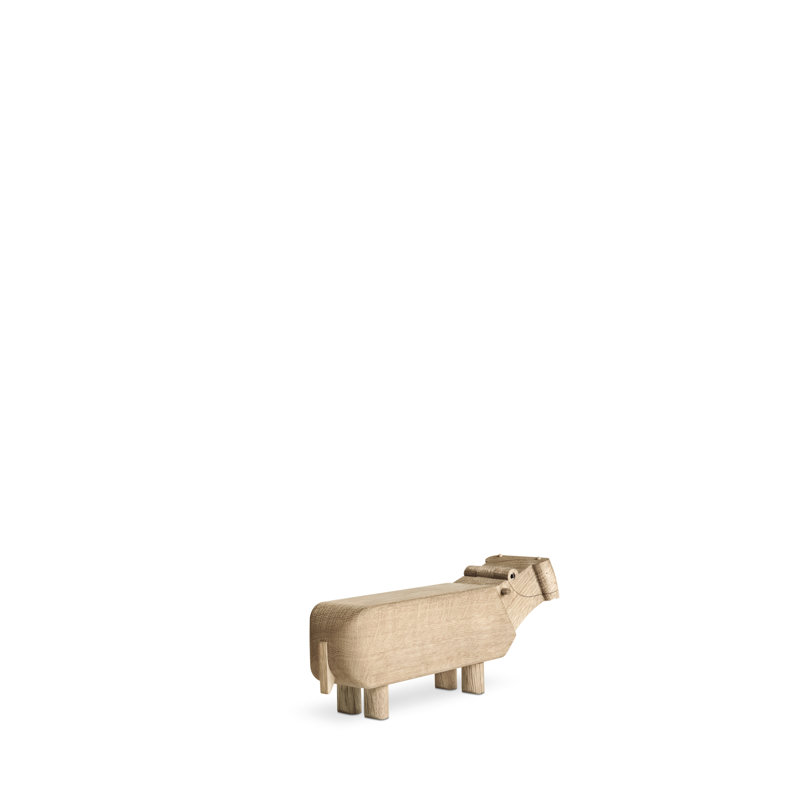Solid Wood Figurine / Sculpture Decorative Object