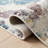 Rug Branch Sola 5' x 8' (5'3" x 7'7") Beige/Blue Disressed Abstract Indoor Area Rug, Contemporary, Medium Pile, Stain-Resistant Carpet - Living Room, Bedroom, Dining Room, and Kitchen-1256554590