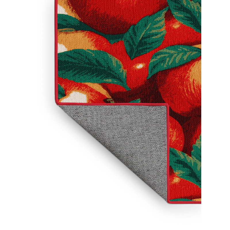  Tapis lavable pomme de Tahiti, Carré 3 pi