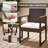 Wicker 2 - Person Garden Lounge Set with Cushions-112894670-112894673