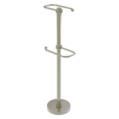 Porte-papier hygiénique sur pied 2 rouleaux