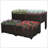 4 Piece Raised Garden Bed With Legs, Self-Watering Planter Box Raised Bed To Grow Flowers, Herbs & Vegetables, Brown