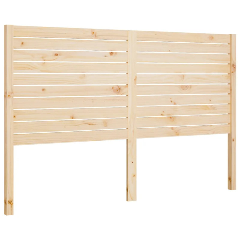 Jamael Solid Wood Headboard, Brown, 206 x 100 cm