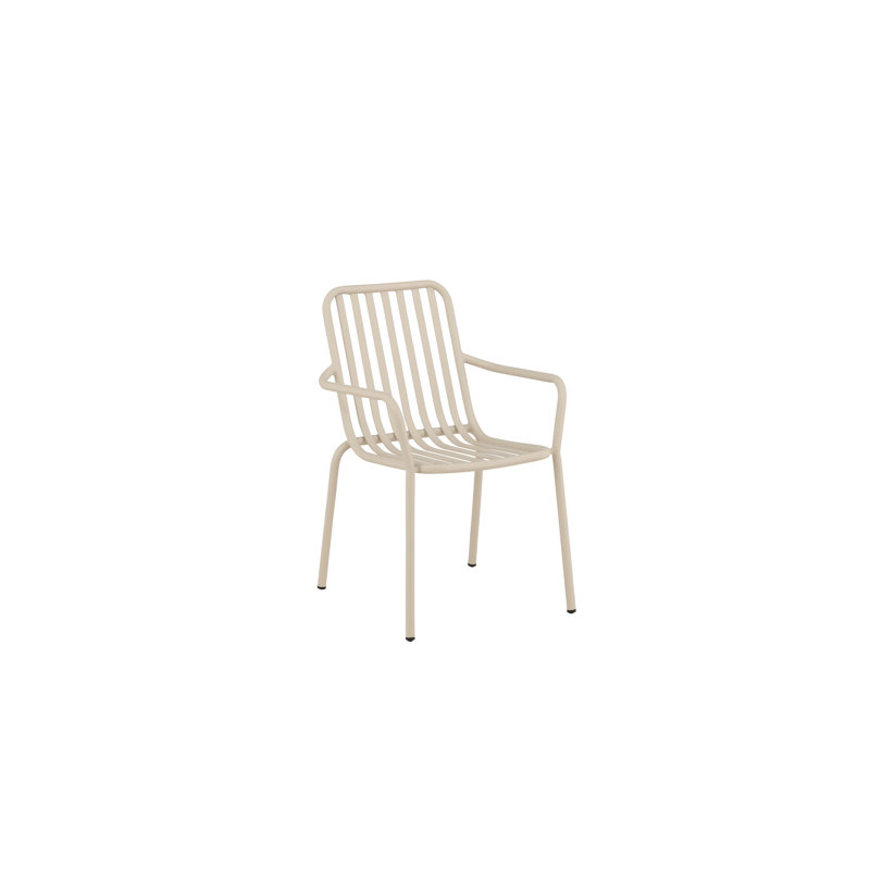 Peking Diningchair Aluminium - Beige / 55*60,5*87, Beige