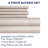 adamstown 1500 Thread Count 6 Piece Premium Cotton Rich Sateen Sheet Set, 4 Pillow Cases, 1 Fitted Sheet, 1 Flat Sheet, Fits Mattresses up to 16” Deep, California King Size, Taupe-122898440-122898437