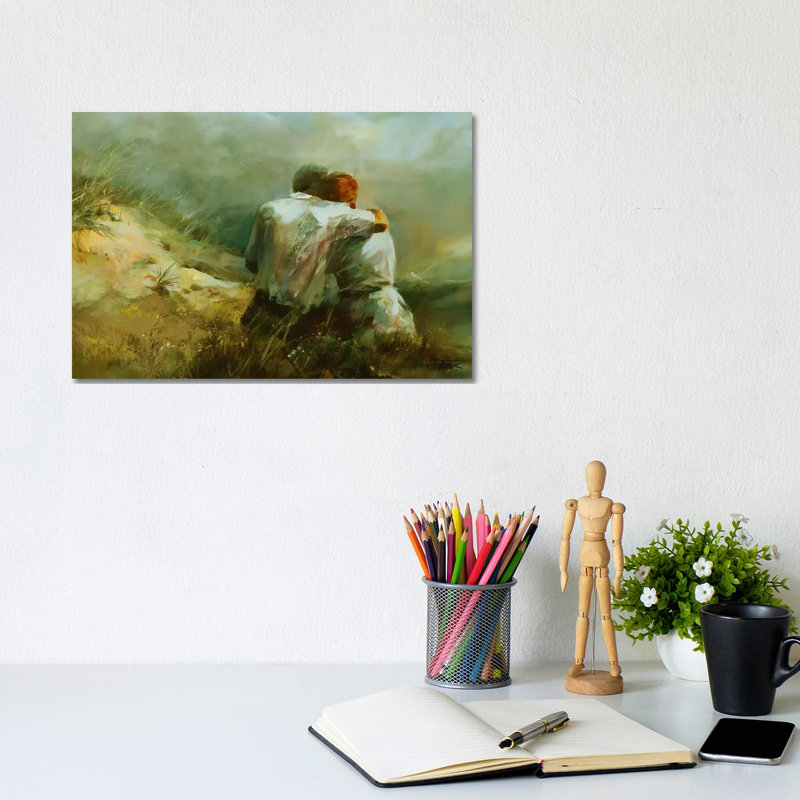 Together by Willem Haenraets - Wrapped Canvas Print, 20.32 cm H x 30.48 cm W