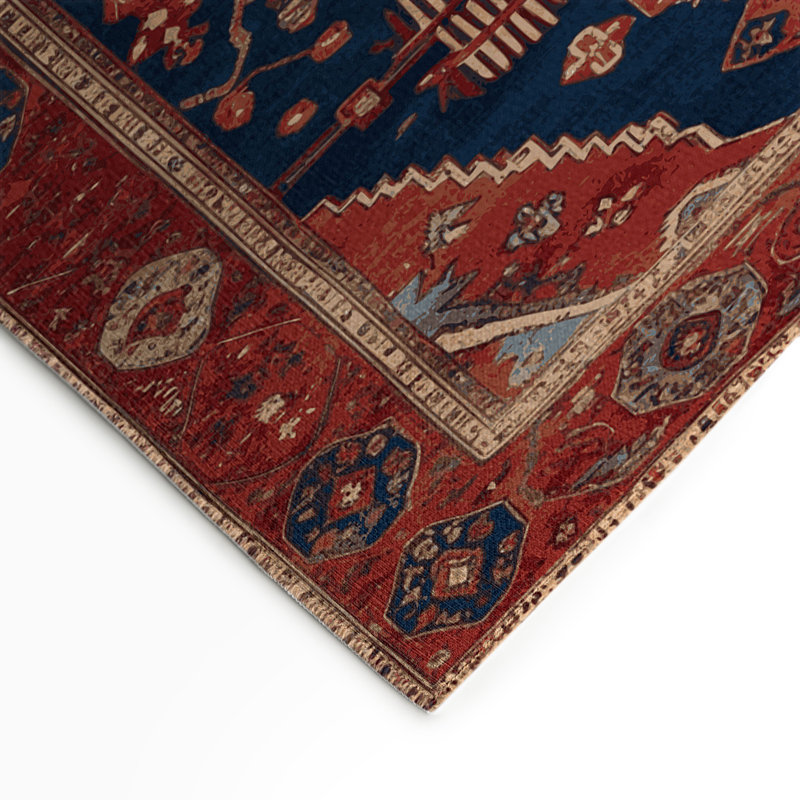 Tapis turc intérieur et extérieur brun, Rectangulaire 3 pi x 5 pi