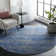 Riebe Abstract Gray Area Rug