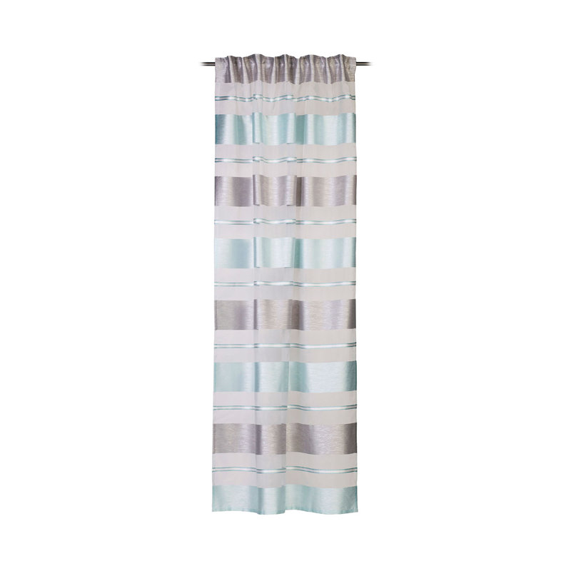 Sanostee Room Darkening Curtain, Blue/Grey