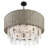 Bayou Breeze Coleeta - 9 Light Pendant In Coal Finish