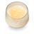 Large Baltic Glass Candle, Winter White-105889176